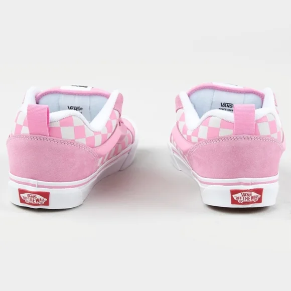 Vans Pink Knu Skool Prism Pink Checkered Women's Sneakers Size 6.5 Brand New - Picture 6 of 16